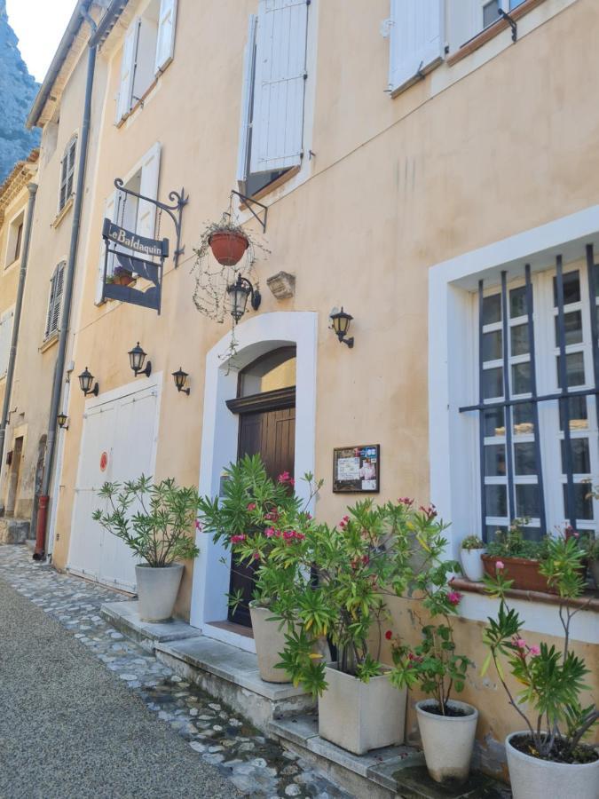 Le Baldaquin Bed and Breakfast Moustiers-Sainte-Marie Esterno foto